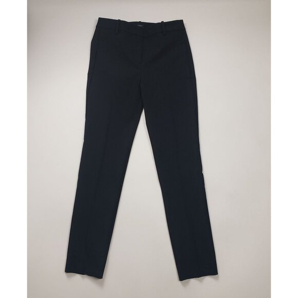 J Crew Slim-Fit Full-Length Trouser Pant in Black Women Size 6 Career Office NWT - Picture 13 of 16
